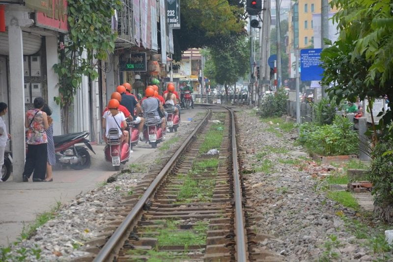 Hanoi Food Tours:  Hanoi Vintage Vespa Food Tours