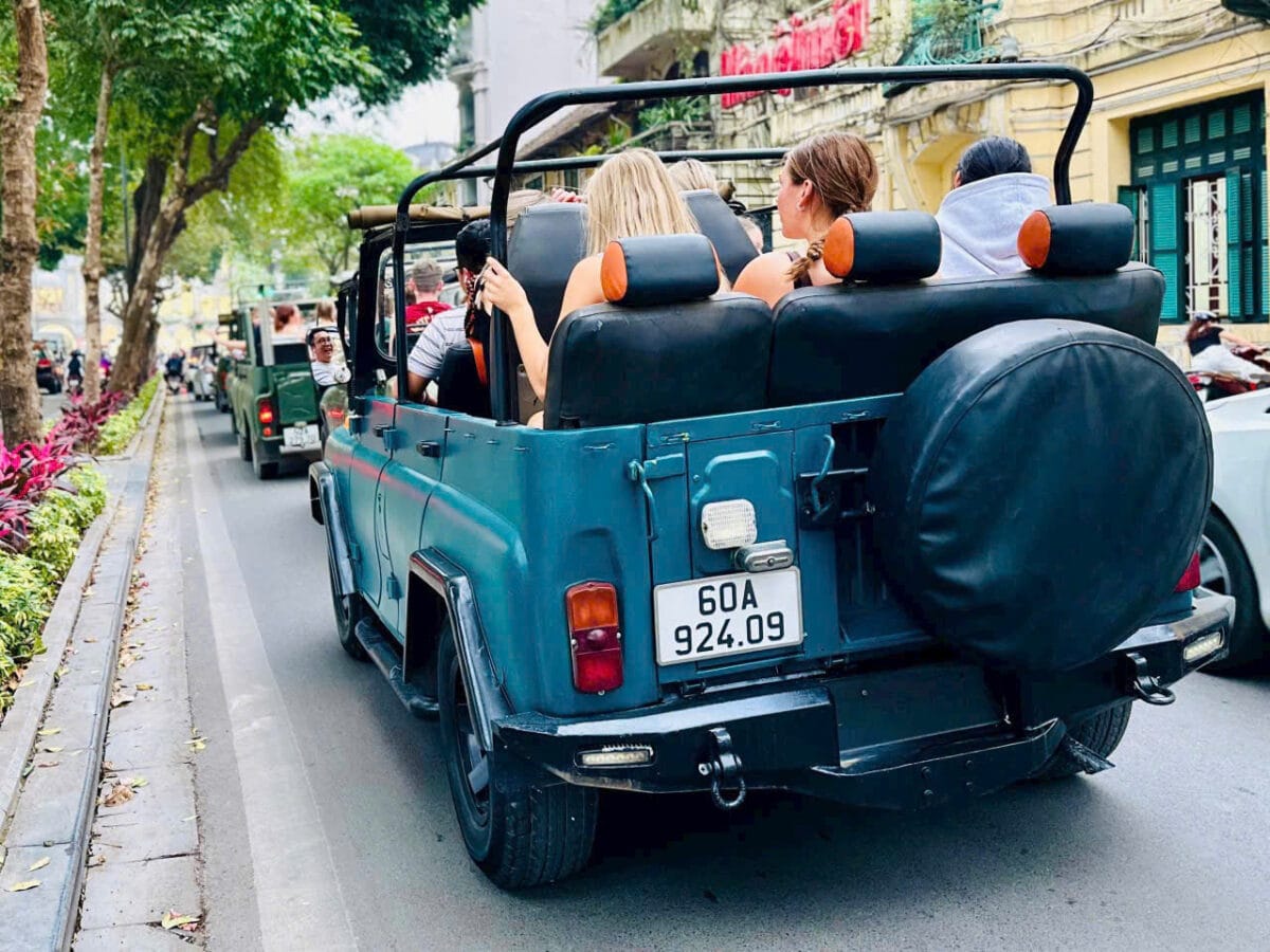 Hanoi Jeep Tours Led By Women:  2.5-Hours Hanoi Jeep Tours