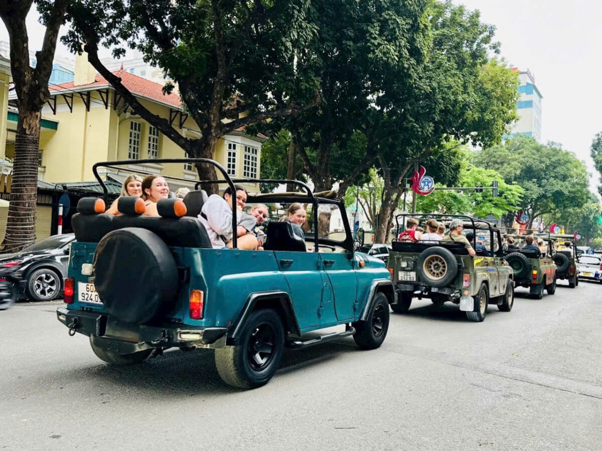 Hanoi Jeep Tours Led By Women:  2.5-Hours Hanoi Jeep Tours