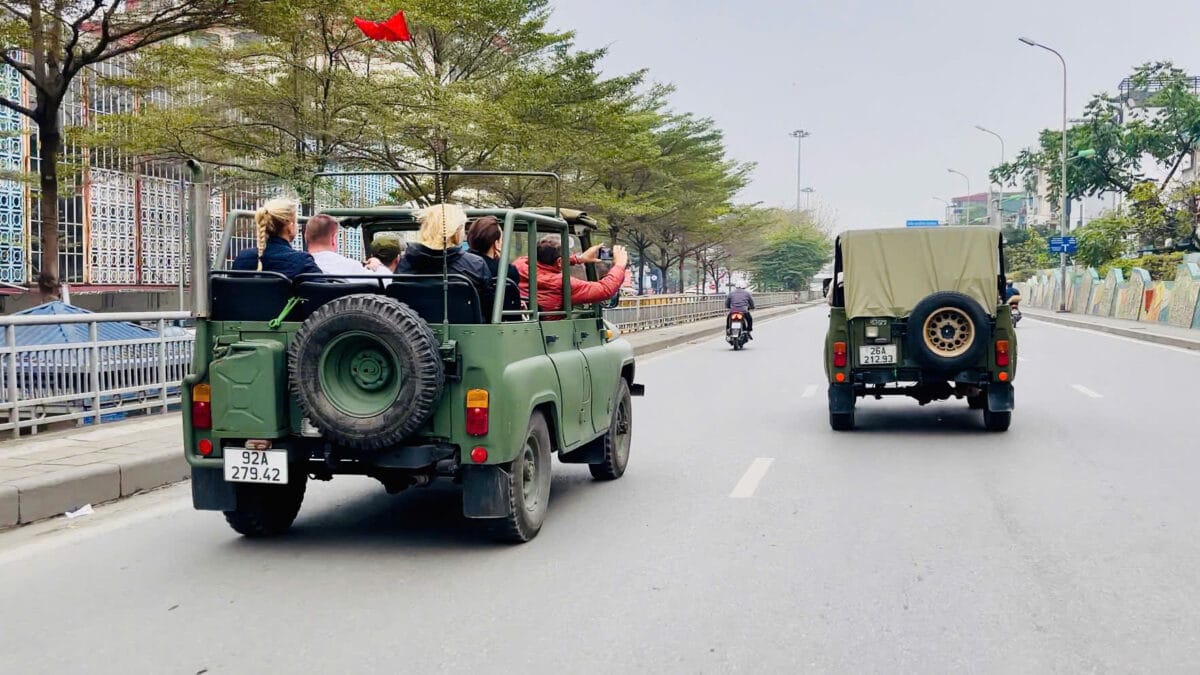 Hanoi Jeep Tours Led By Women:  2.5-Hours Hanoi Jeep Tours