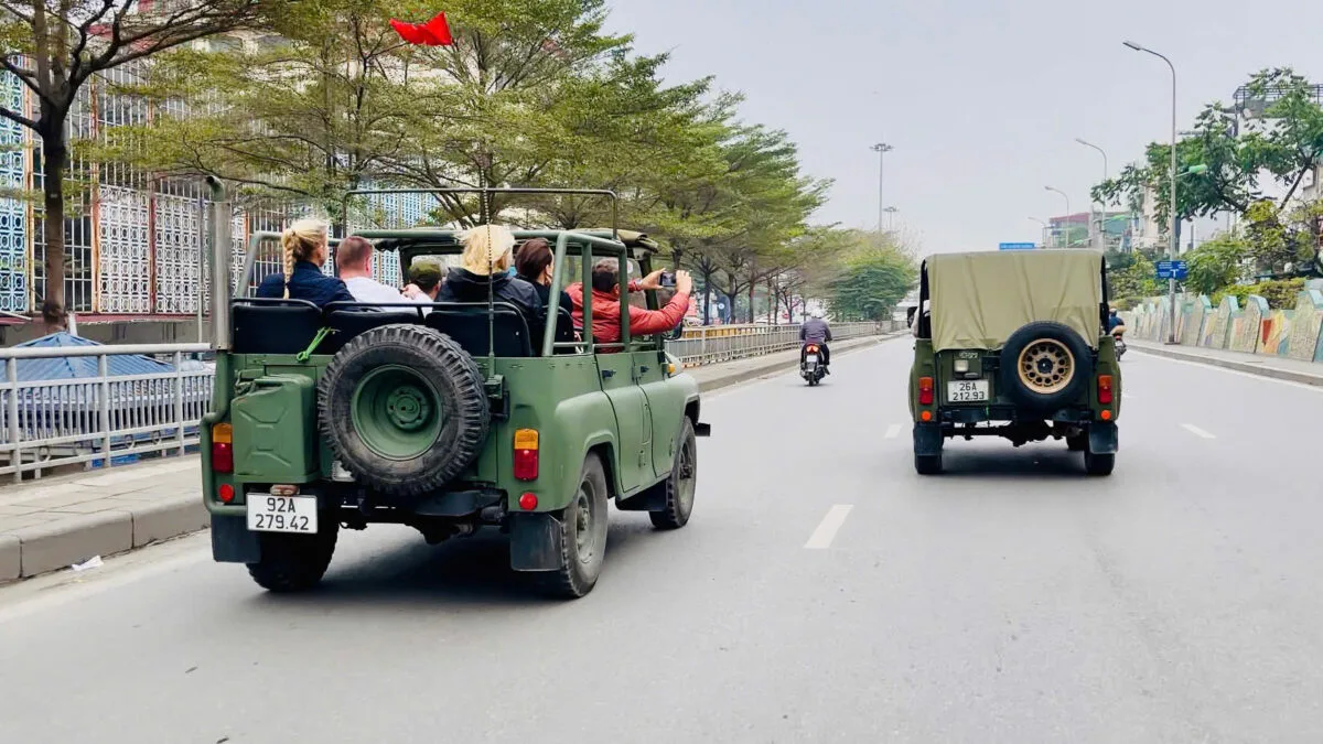 Hanoi Jeep Tours Led By Women:  2.5-Hours Hanoi Jeep Tours