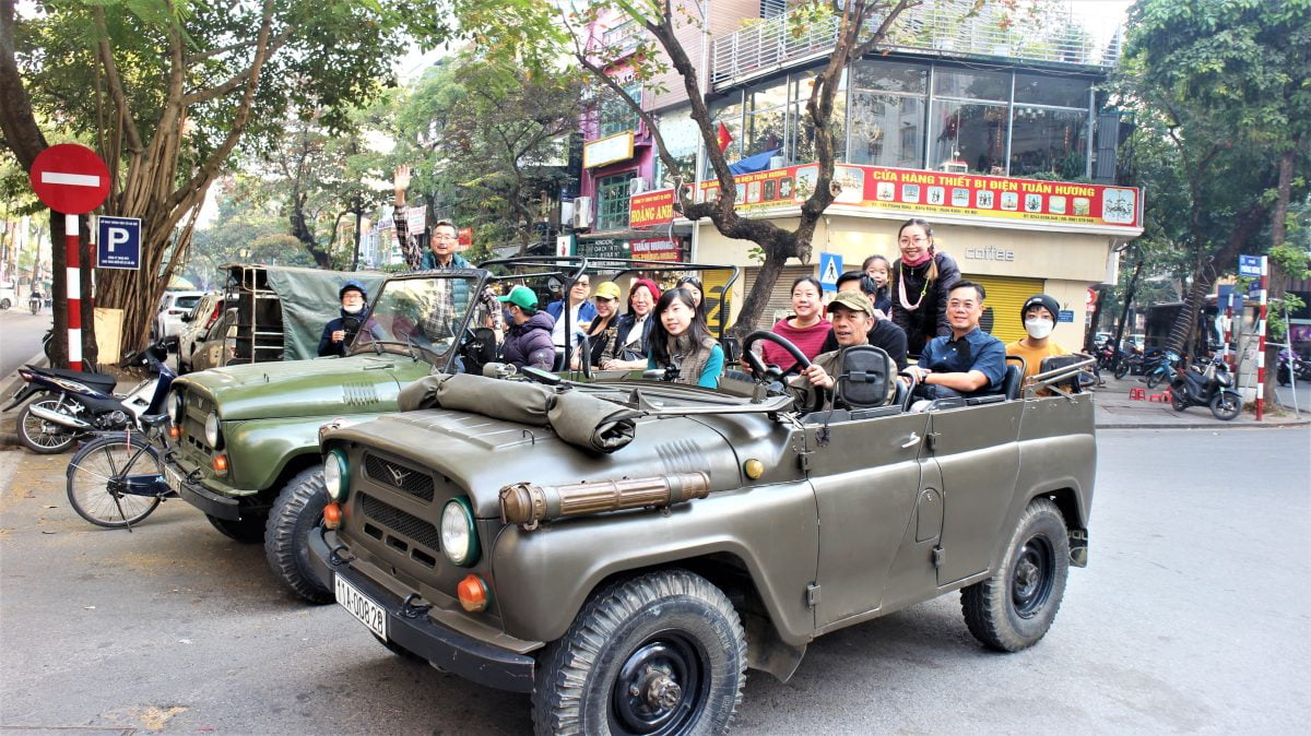 Hanoi Jeep Tours Led By Women: Hanoi City Jeep Tours Food + Culture+ Sights + Fun