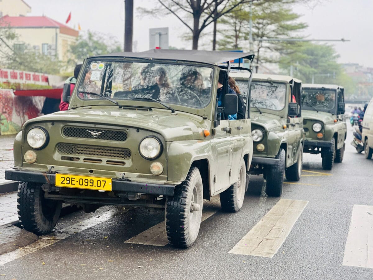 Hanoi Jeep Tours Led By Women:  2.5-Hours Hanoi Jeep Tours