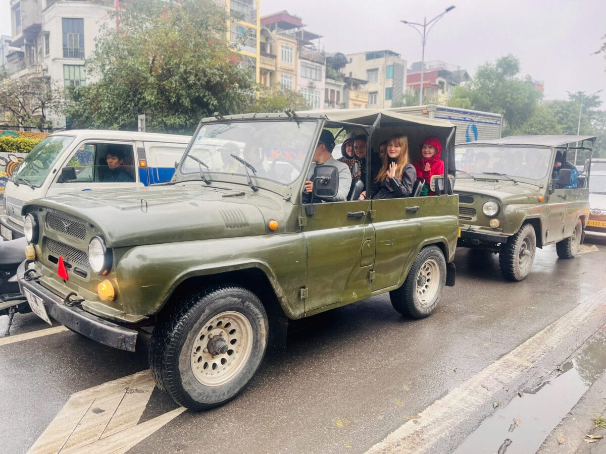 Hanoi Jeep Tours Led By Women:  2.5-Hours Hanoi Jeep Tours