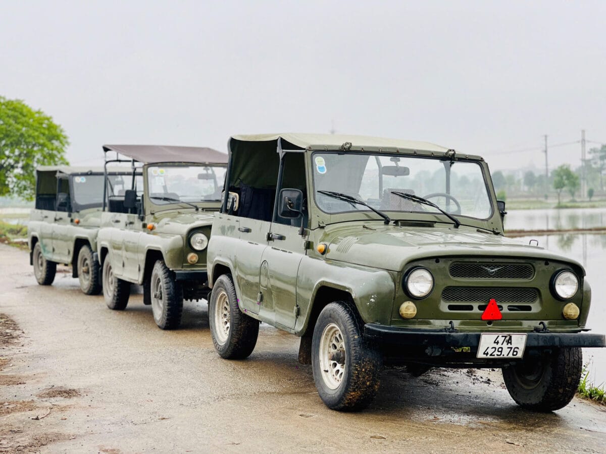 Hanoi Jeep Tours Led By Women:  2.5-Hours Hanoi Jeep Tours