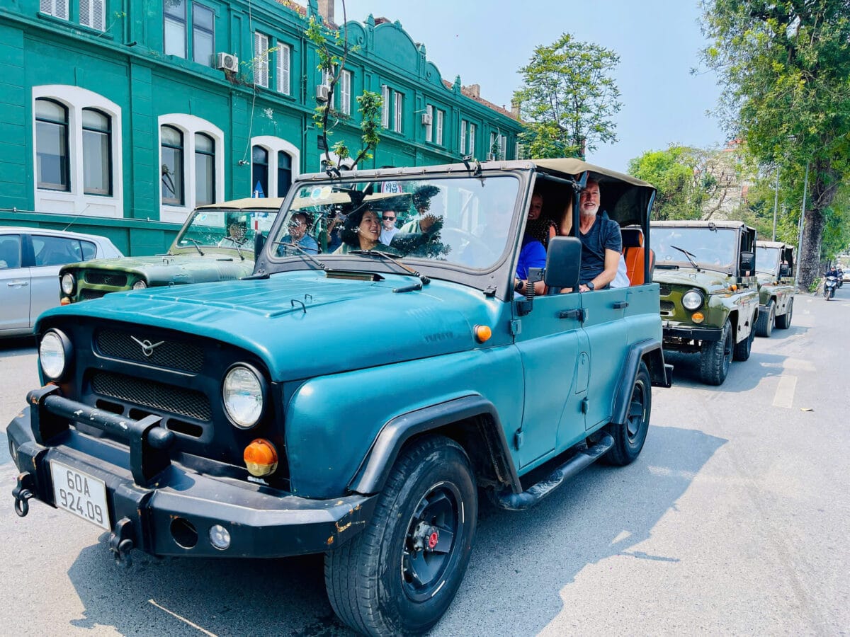 Hanoi Jeep Tours Led By Women:  2.5-Hours Hanoi Jeep Tours