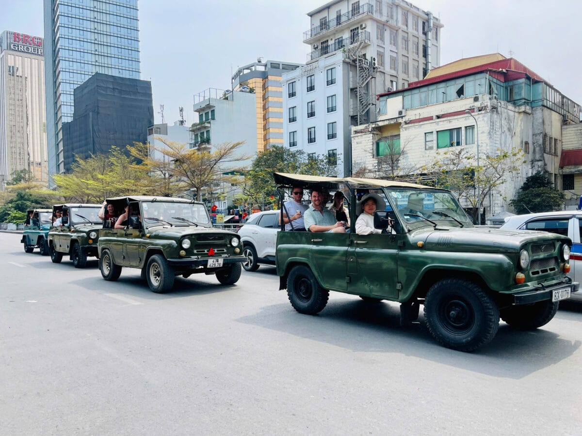 Hanoi Jeep Tours Led By Women:  2.5-Hours Hanoi Jeep Tours