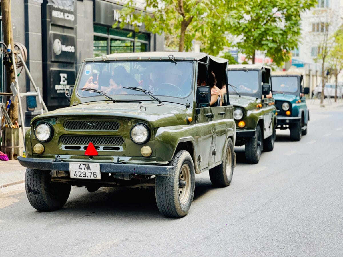 Hanoi Jeep Tours Led By Women:  2.5-Hours Hanoi Jeep Tours