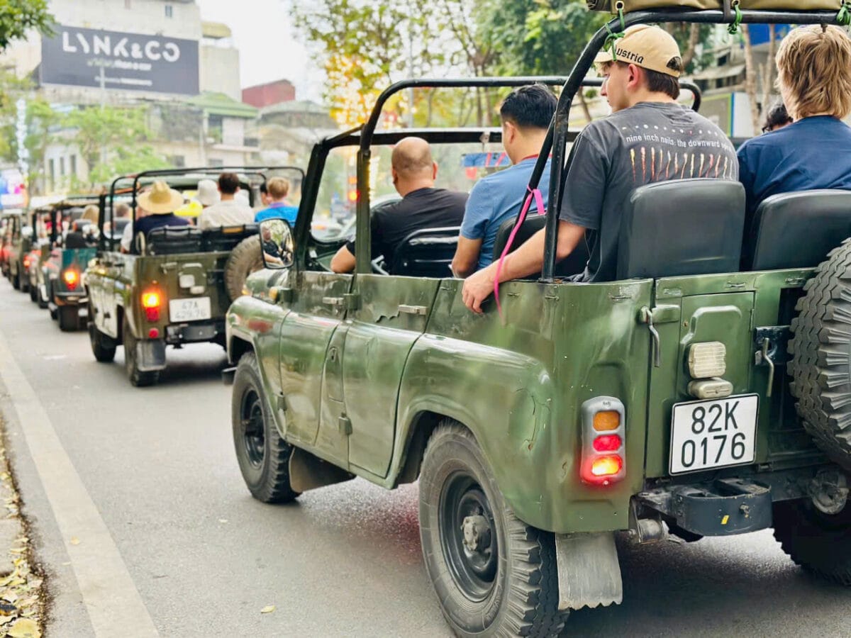 Hanoi Jeep Tours Led By Women:  2.5-Hours Hanoi Jeep Tours