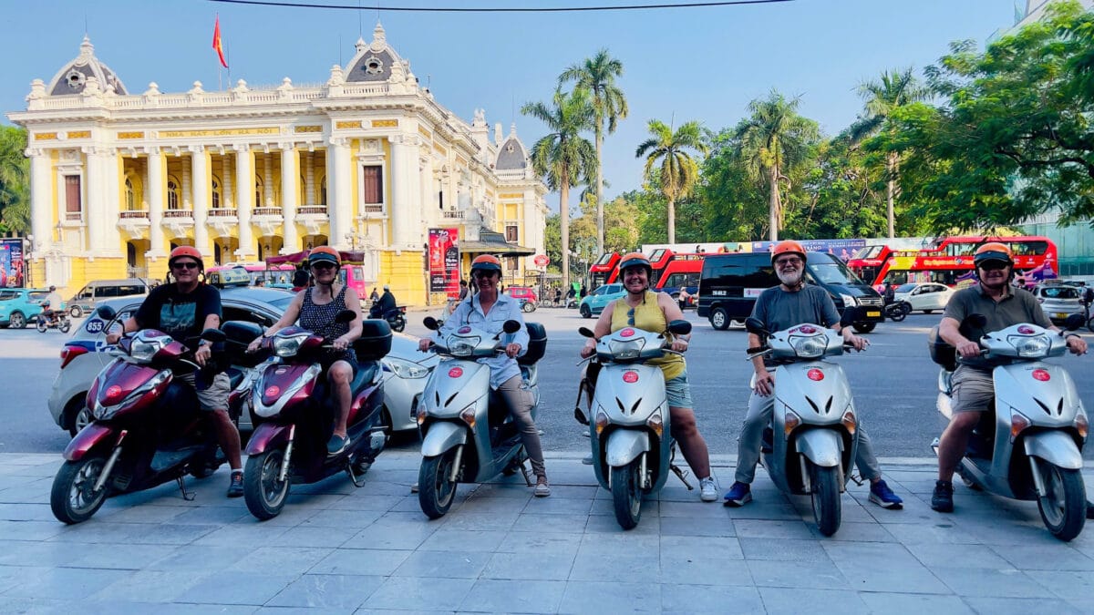 Hanoi Food Tours Led By Women: Hanoi By Night Foodie Scooter Tour