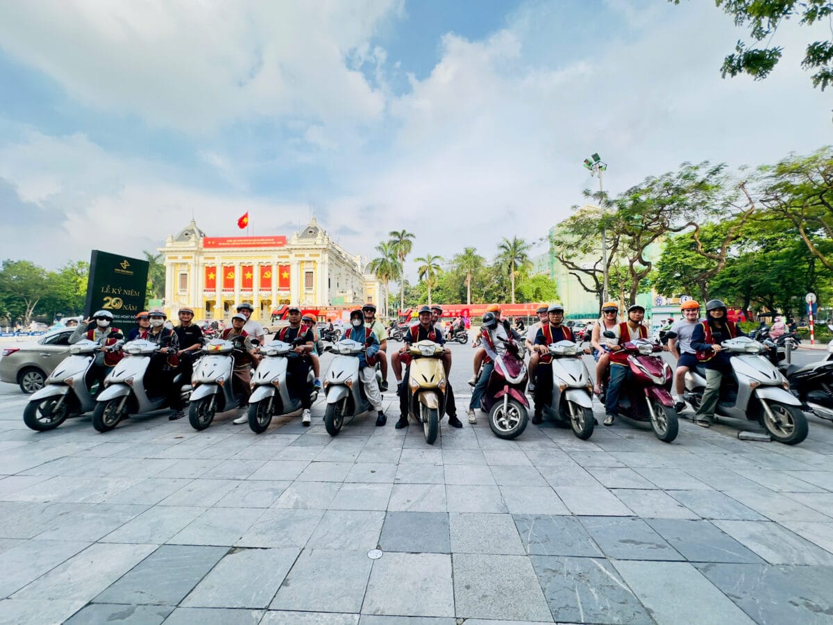 Hanoi Food Tours Led By Women: Hanoi By Night Foodie Scooter Tour