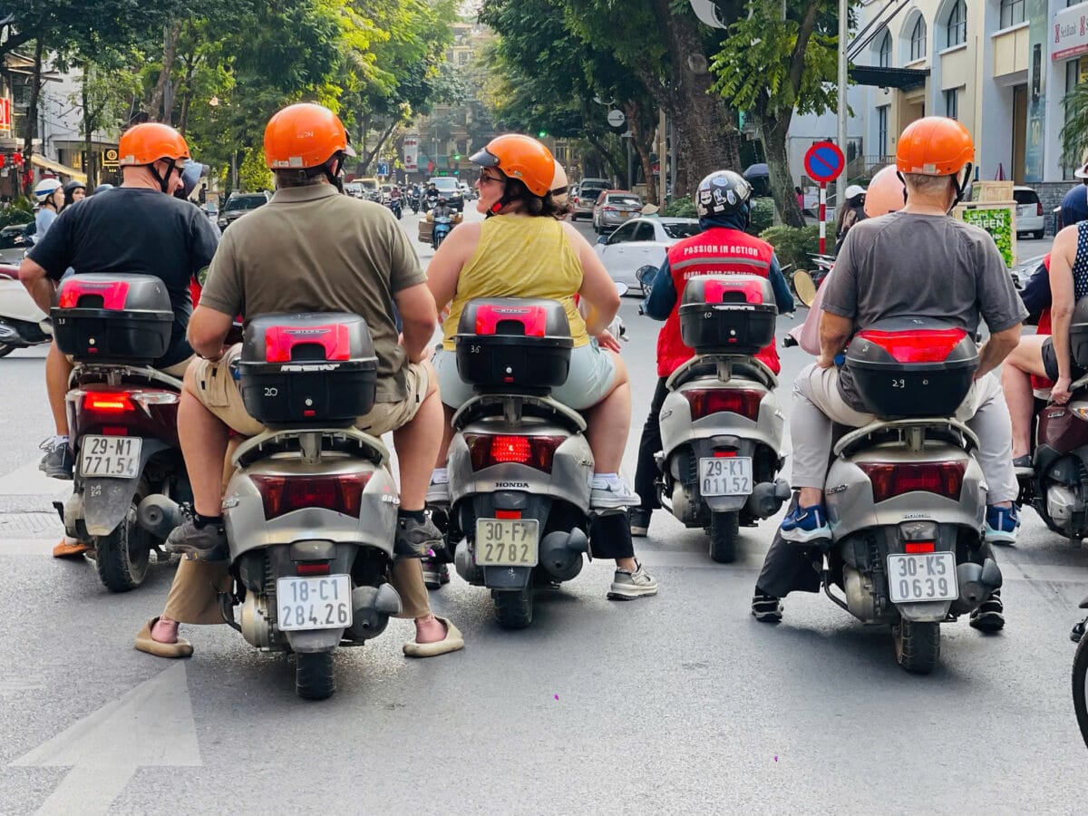 Hanoi Food Tours Led By Women: Hanoi By Night Foodie Scooter Tour