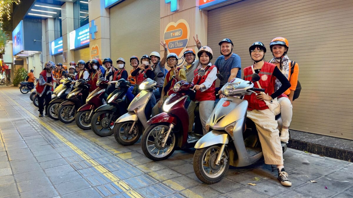 Hanoi Food Tours Led By Women: Hanoi By Night Foodie Scooter Tour