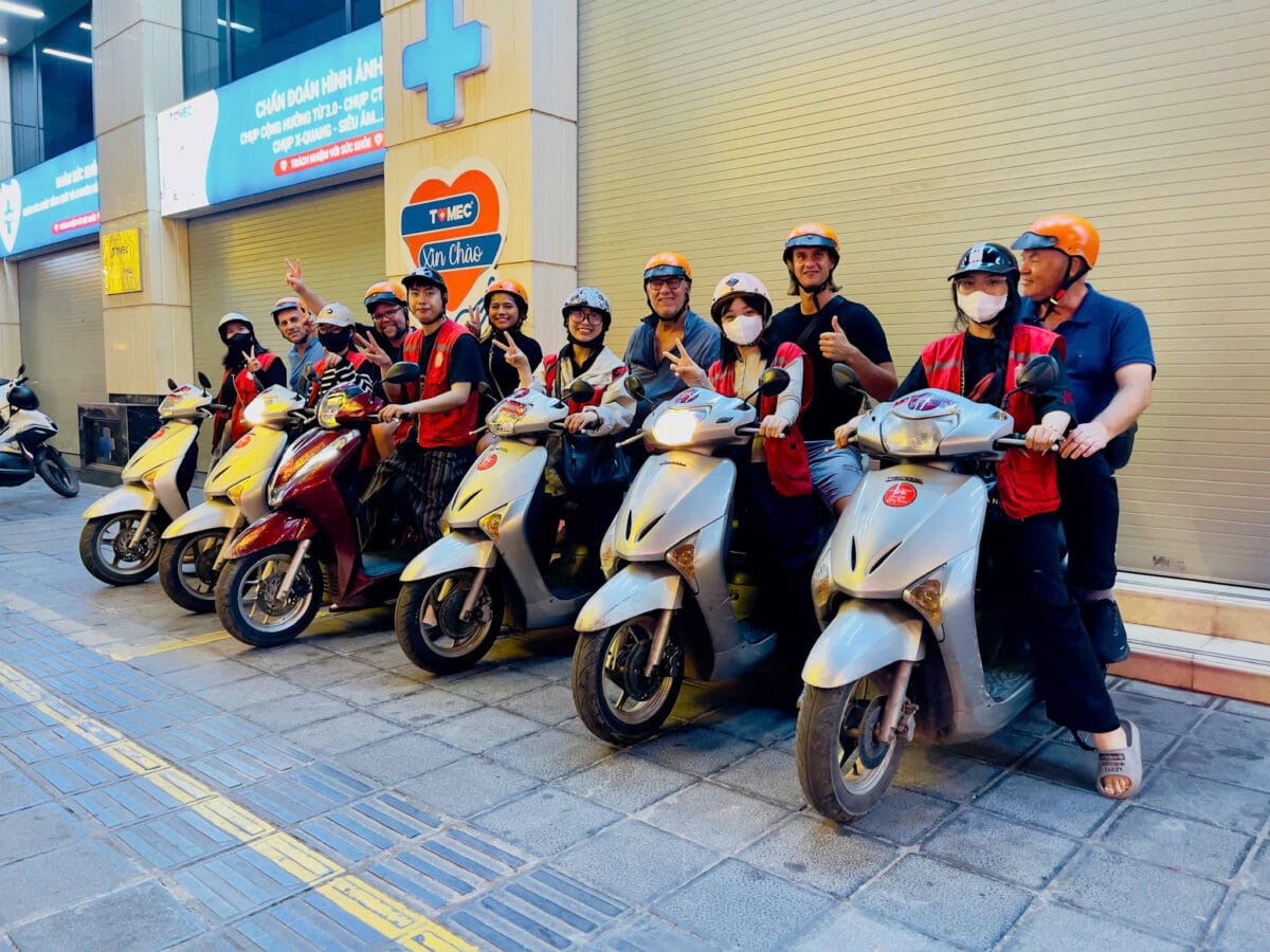 Hanoi Food Tours Led By Women: Hanoi By Night Foodie Scooter Tour