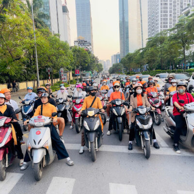 Hanoi Food Tours Led By Women: Hanoi By Night Foodie Scooter Tour