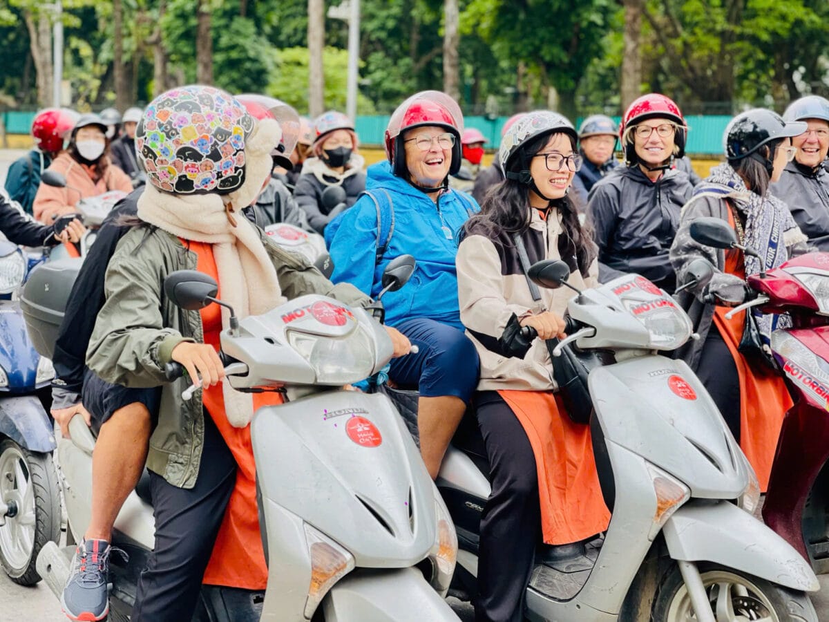Hanoi Food Tours Led By Women: Hanoi By Night Foodie Scooter Tour