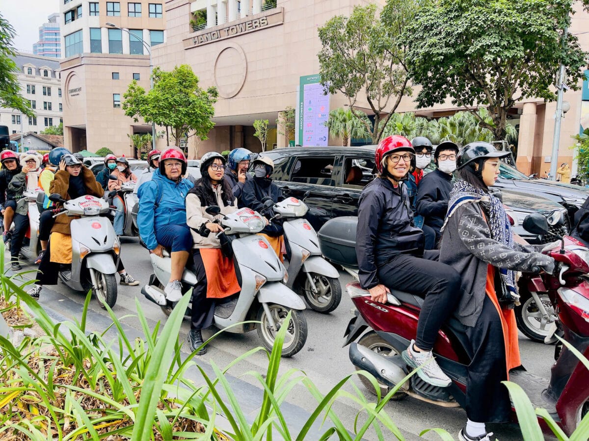 Hanoi Food Tours Led By Women: Hanoi By Night Foodie Scooter Tour