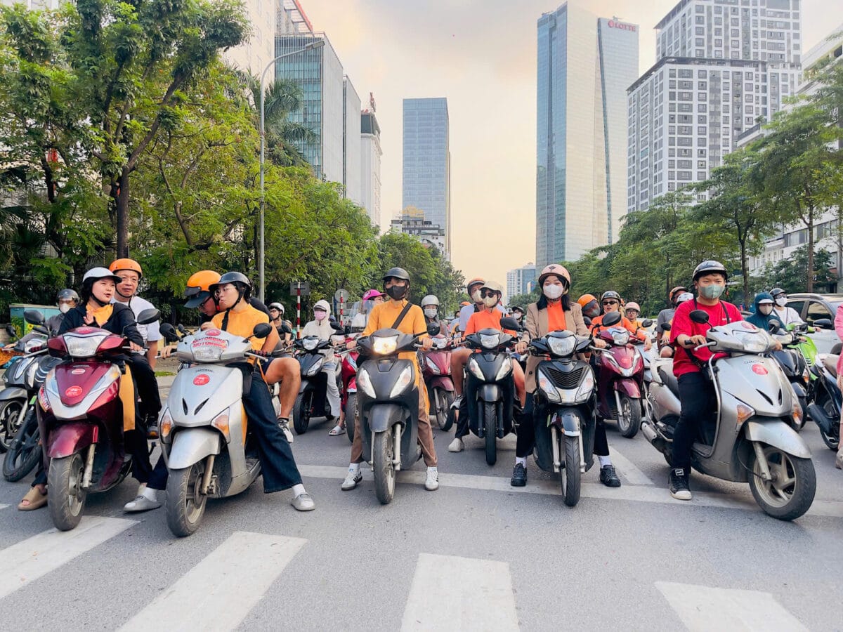 Hanoi Food Tours Led By Women: Hanoi By Night Foodie Scooter Tour
