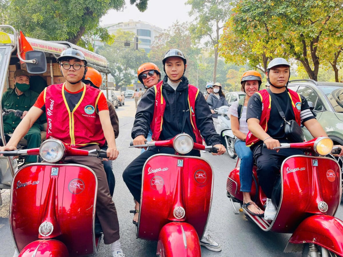 Hanoi Vespa Tours: Hanoi Countryside Vespa Tours