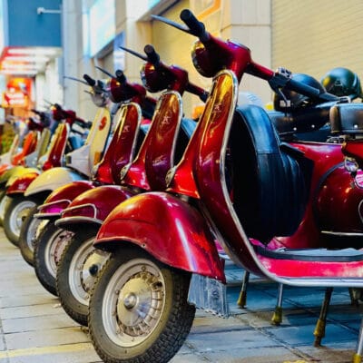Hanoi Food Tours:  Hanoi Vintage Vespa Food Tours