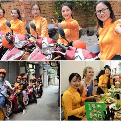 Hanoi Vespa Tours Led By Women:  HANOI 2.5  HOURS MOPED TOURS