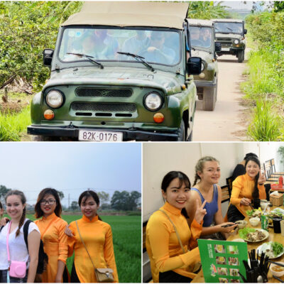 Hanoi Jeep Tours Led By Women: Hanoi Countryside Jeep Tours To Bat Trang Ceramic Village 