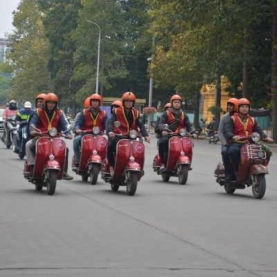 Hanoi Food Tours:  Hanoi Vintage Vespa Food Tours