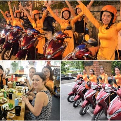 Hanoi Food Tours Led By Women: Hanoi By Night Foodie Scooter Tour