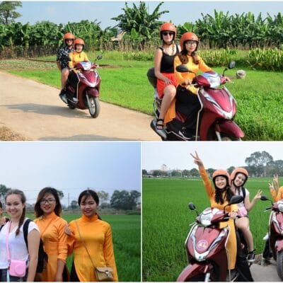 Hanoi Vespa Tours Led By Women:  Hanoi Sunrise Motorbike Tour