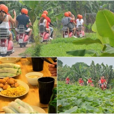 Hanoi Vespa Tours: Hanoi Countryside Vespa Tours