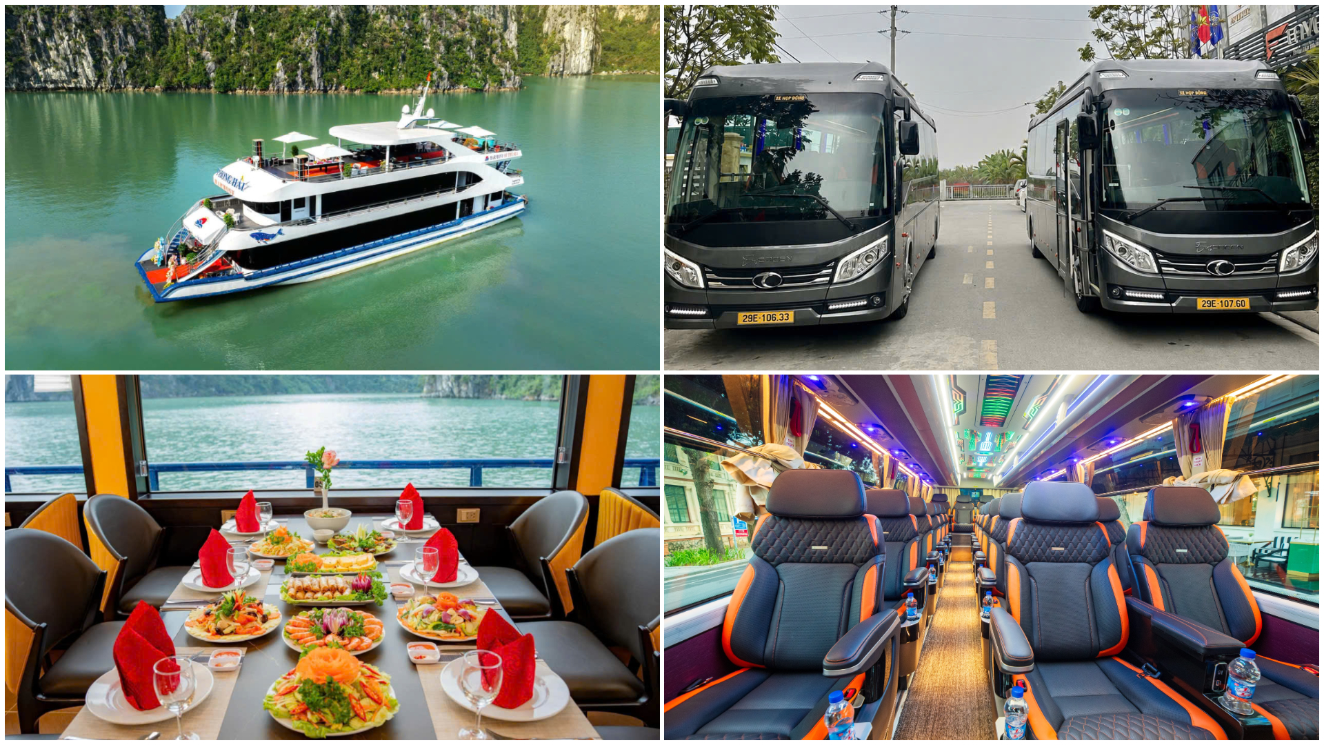 Halong Bay One-Day Luxury Tour | 5★ Cruise & Limousine Halong Bay One-Day Luxury Tour | 5★ Cruise & Limousine
