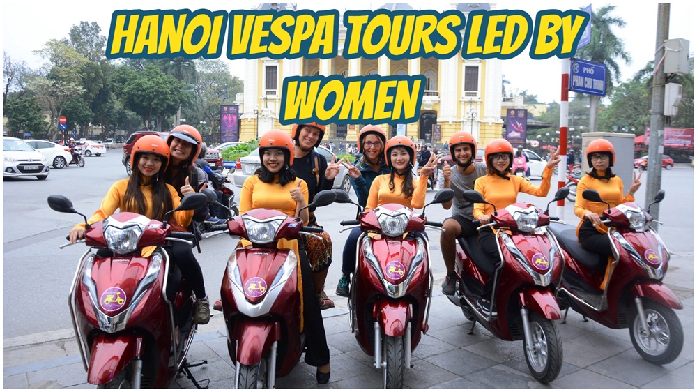 Hanoi Vespa Tours with Women Riders – Local Experience Hanoi Vespa Tours with Women Riders – Local Experience